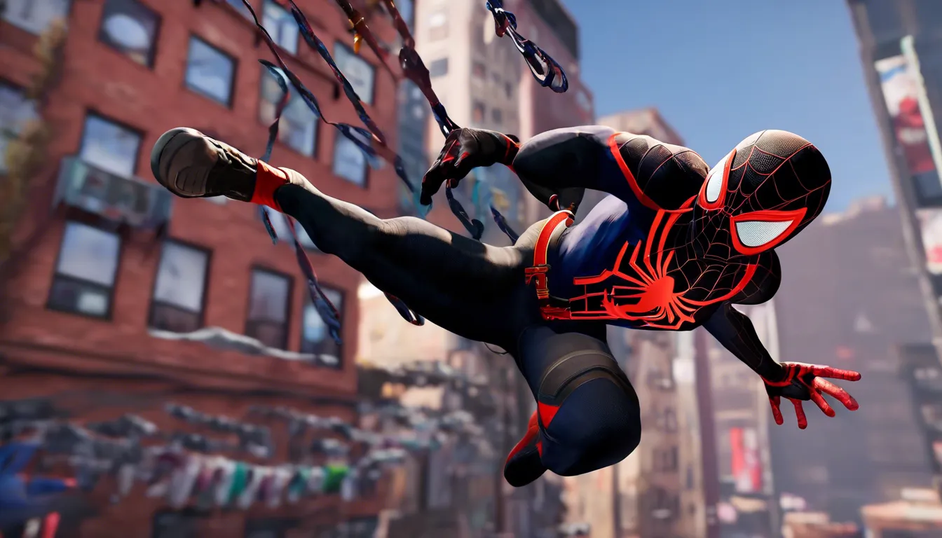 Swinging into Action Exploring Spider-Man Miles Morales on